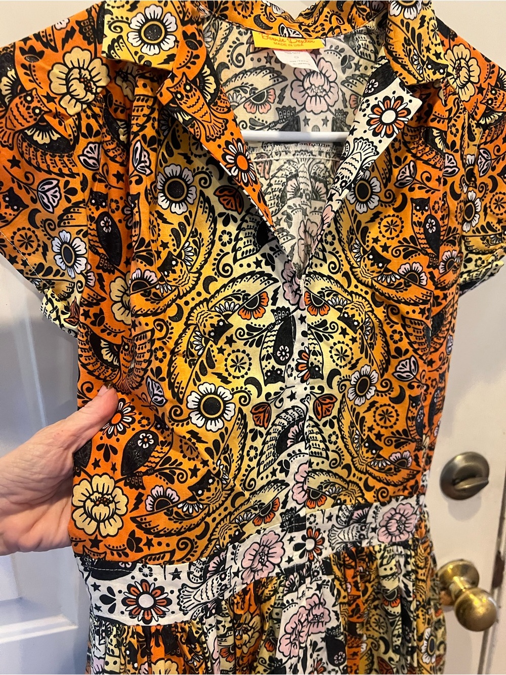 Bernie Dexter Owls Dress with glitter accents - Picture 2 of 4